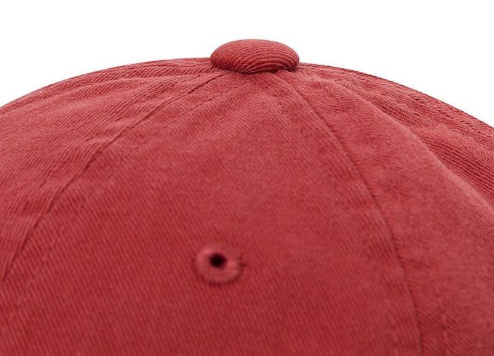 SQUARE LOGO RELAX FIT BALL CAP【BURGUNDY】