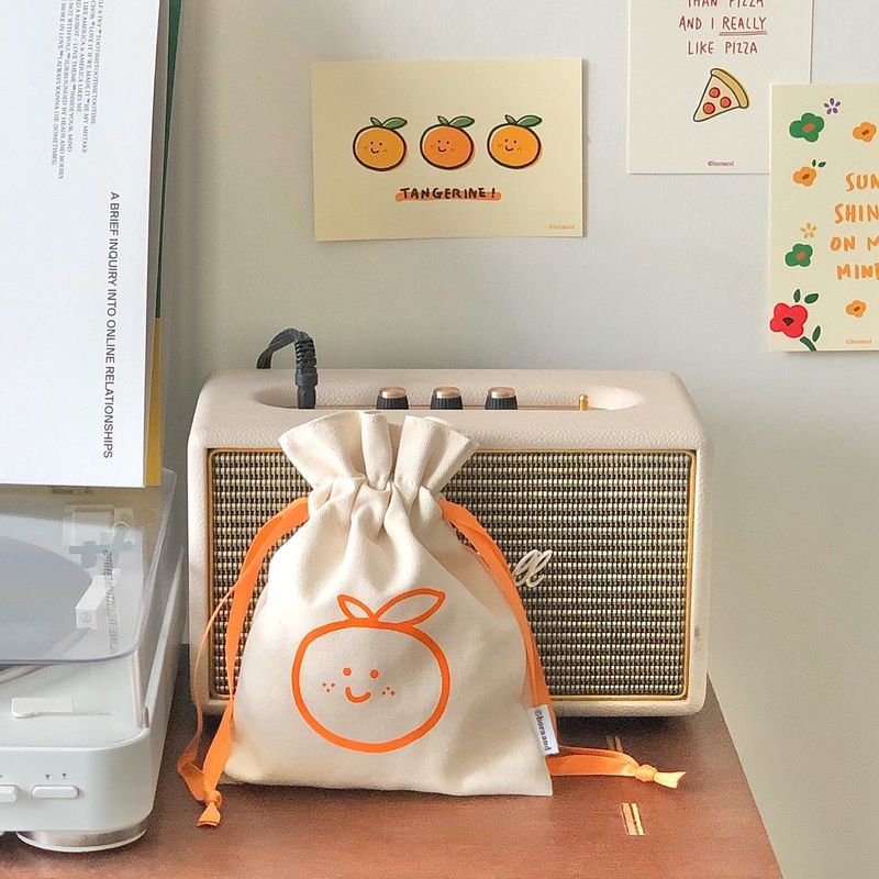 Tangerine pouch&bag