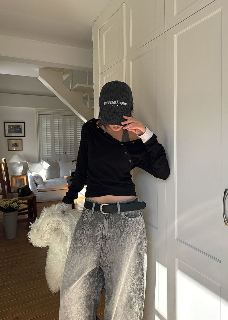 SNAP HOOD TEE