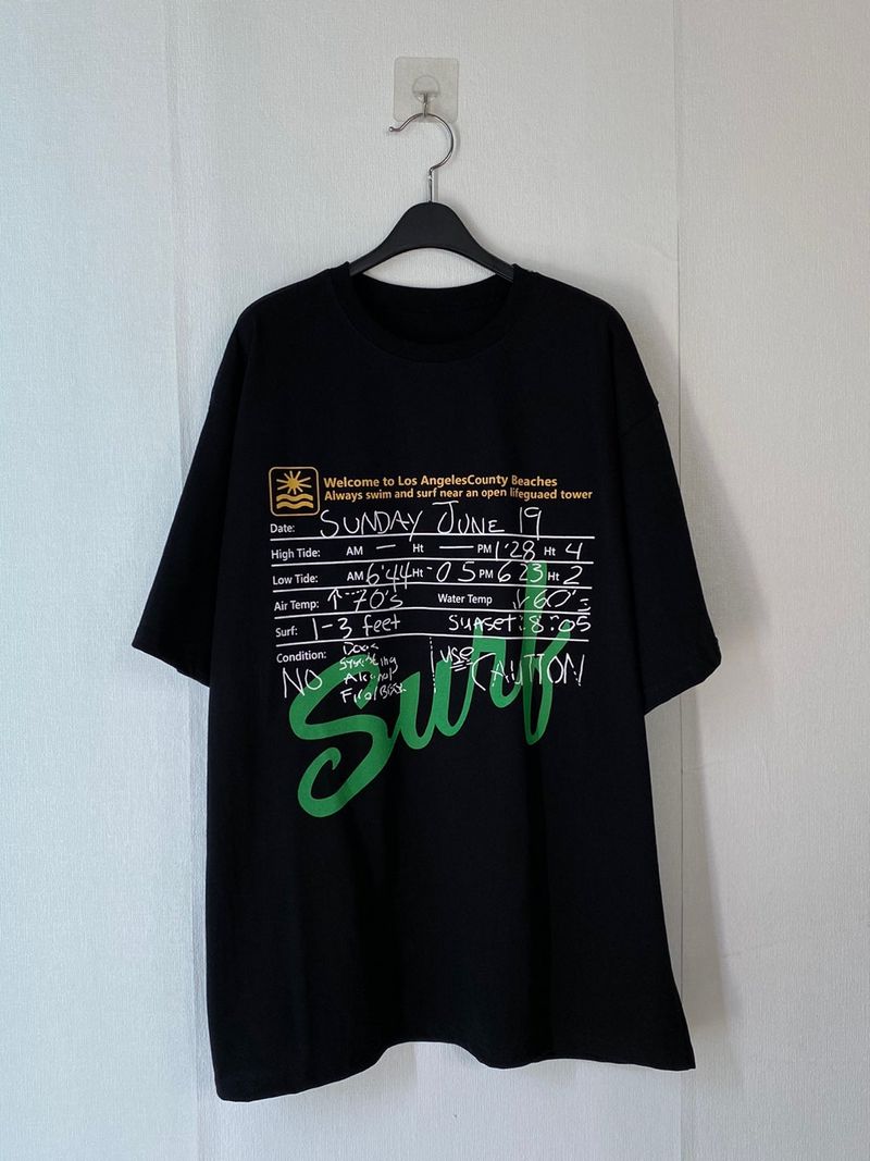 surf lettering half T 2C