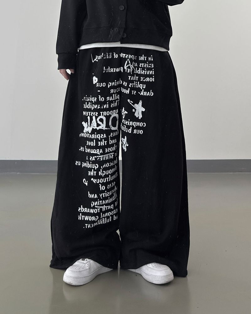 DR Wide Sweatpants