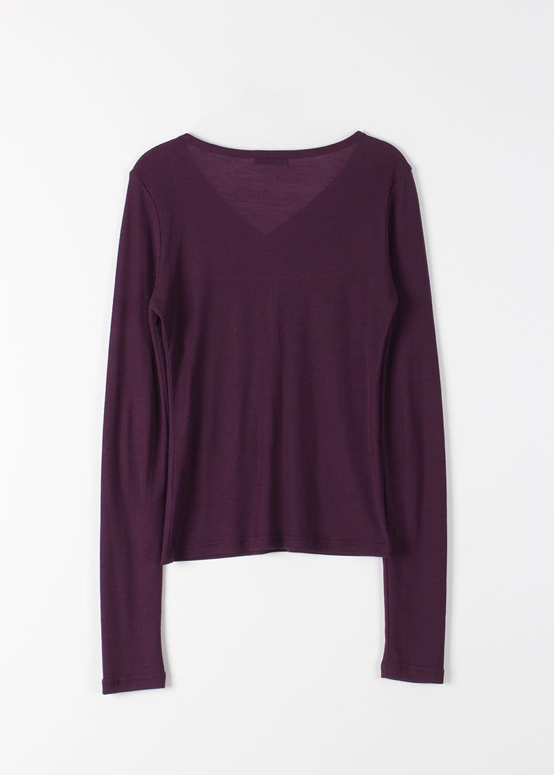 BUTTON SILHOUETTE TEE