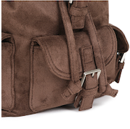 Nostalgia Chubby Backpack Brown