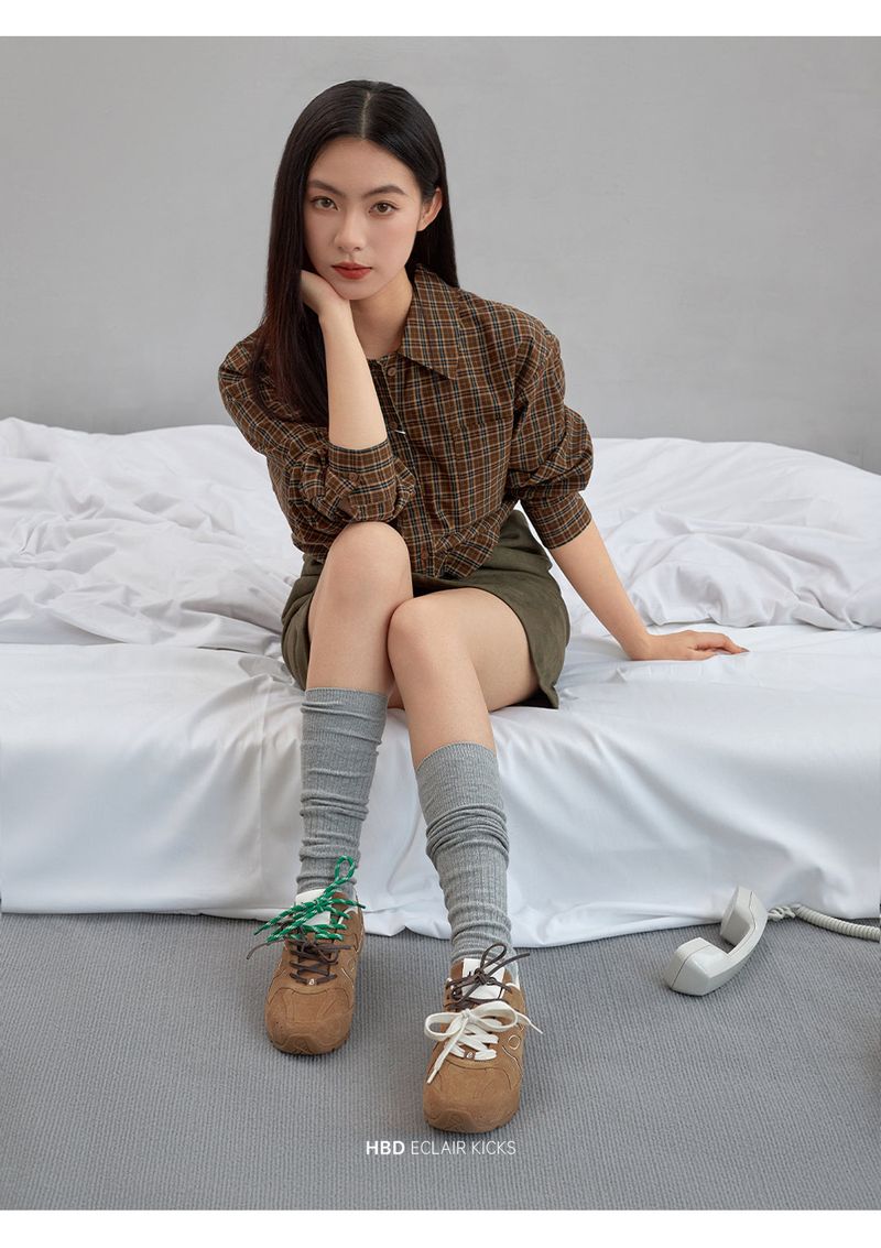 HBD "Little Puff" Thin-Soled Casual Shoes