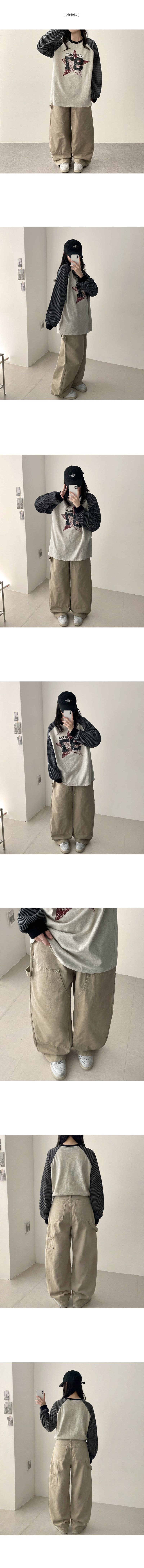Ricoh Rivet Point Cargo Carpenter Cotton Pants