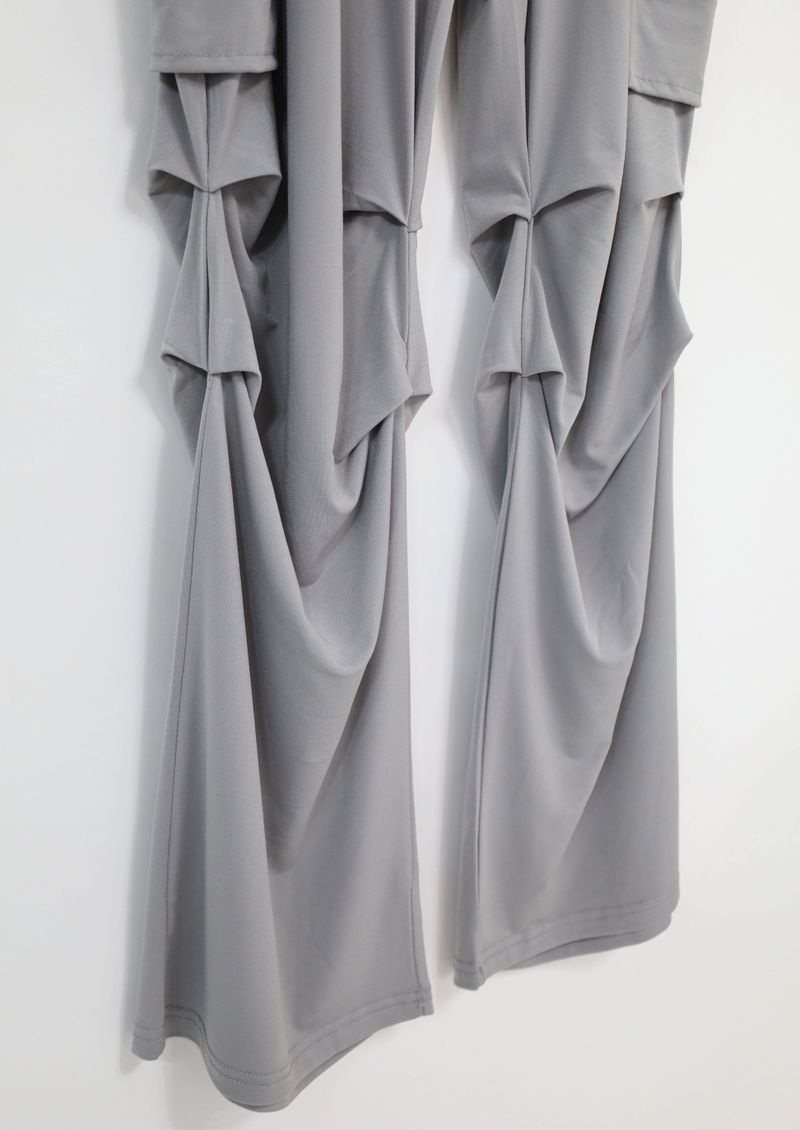 bottom shirring jogger pants