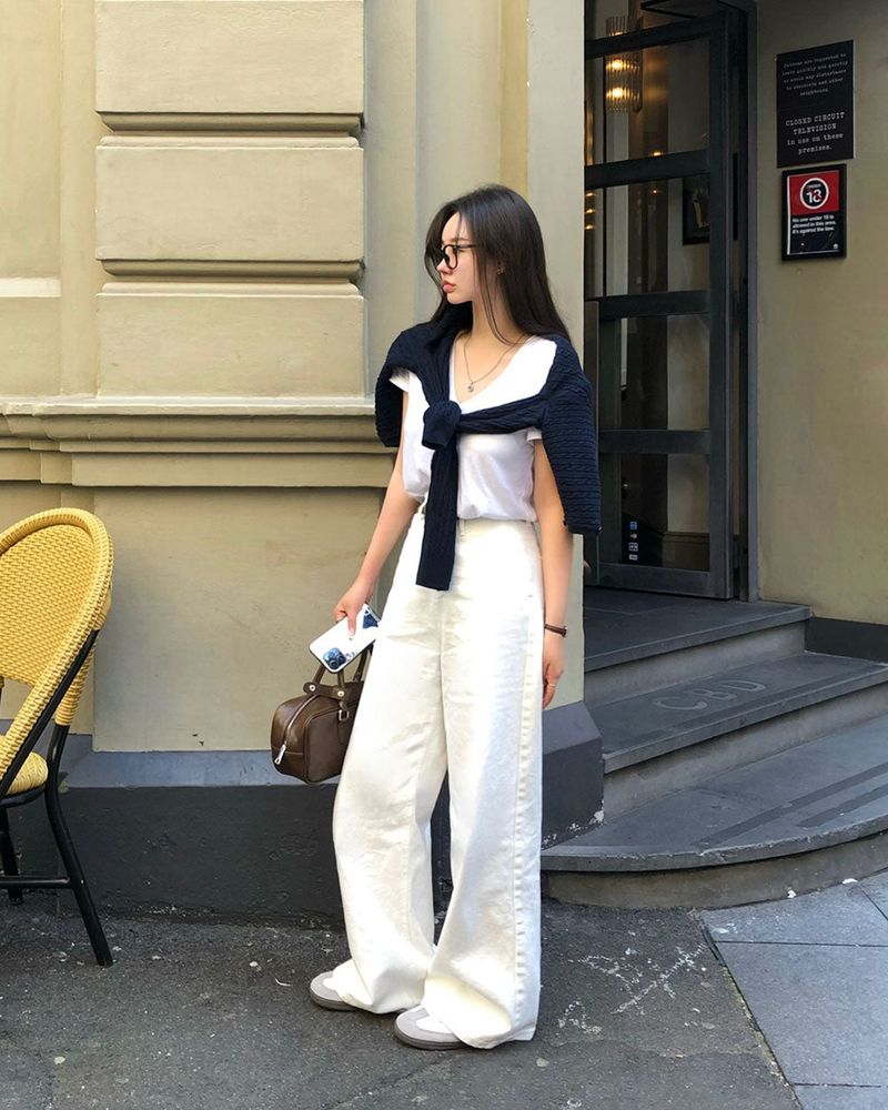 [BELLIDE MADE] All-Day Basic Cotton Wide Pants
