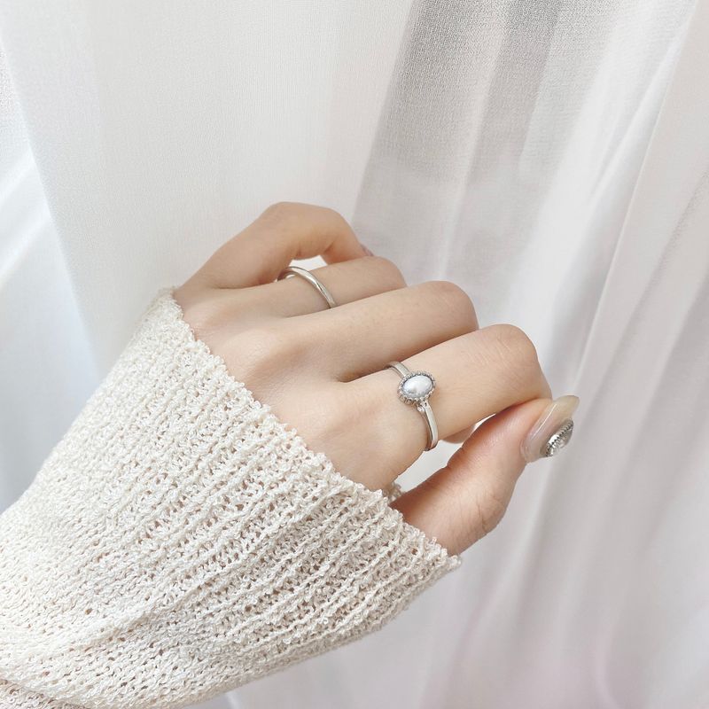 Royal Pearl Ring Set (2 color)