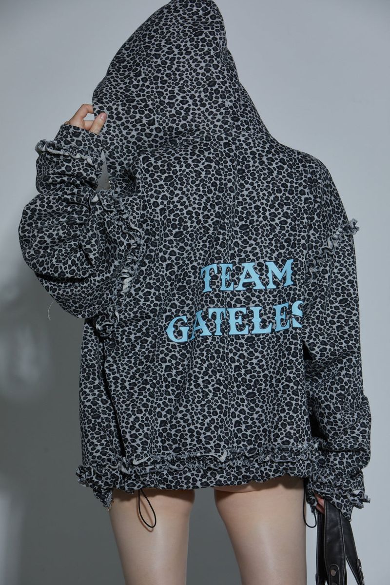LEOPARD HOOD