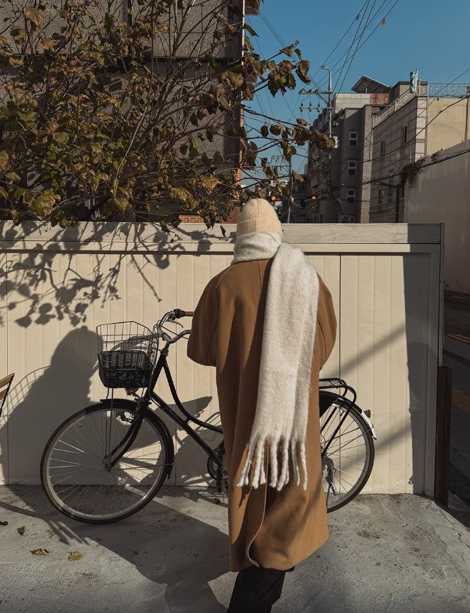 Kuma high neck maxi coat