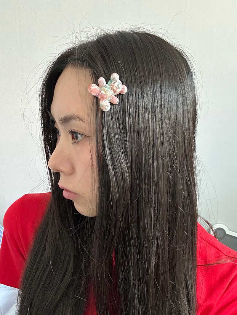 Teddy bear hair pin (8color)