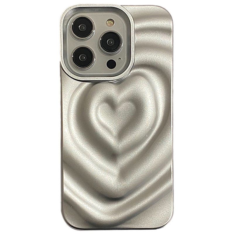 3D HEART COLOR PHONE CASE