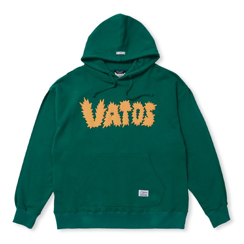 SPIKE HOODIE GREEN