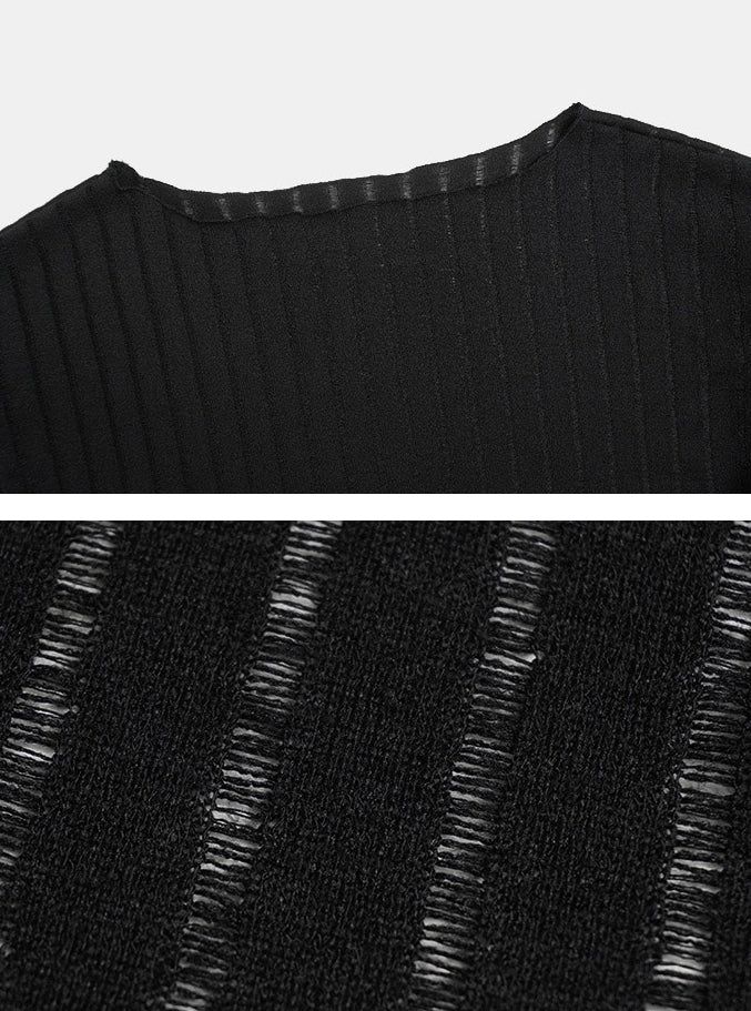 See-through Scotch Knit