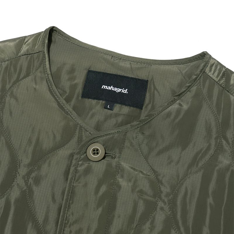 BASIC LOGO QUILTED JACKET