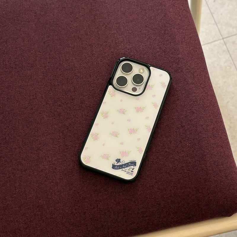 Lucky Rose glass case