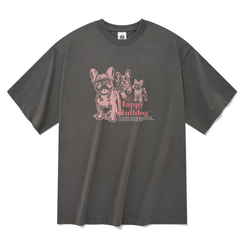 HAPPY BULLDOG T-SHIRTS