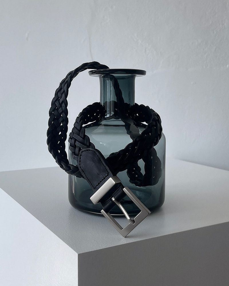 COZINESS(コジネス)の「THE NEXT 25mm Monogram Mesh Leather Belt(Fashion Accessories)」