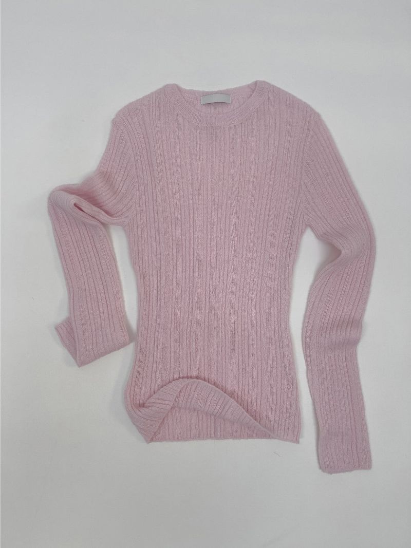 Mamonde Rib Knit T-shirt
