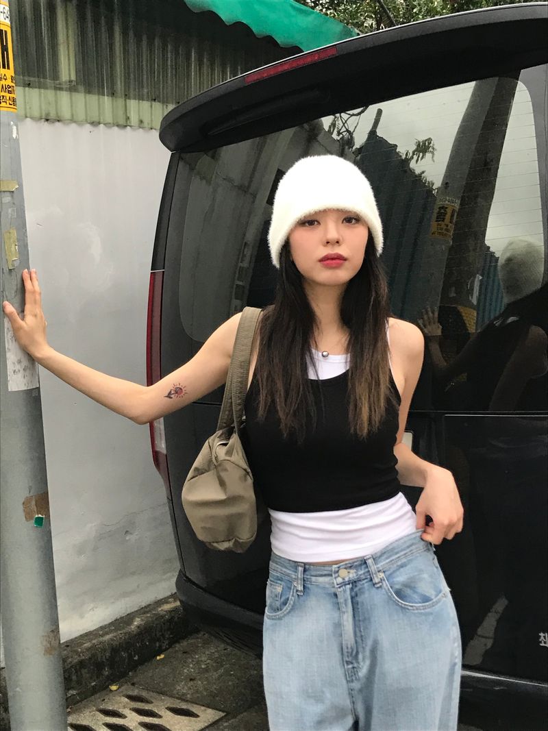Jade short beanie