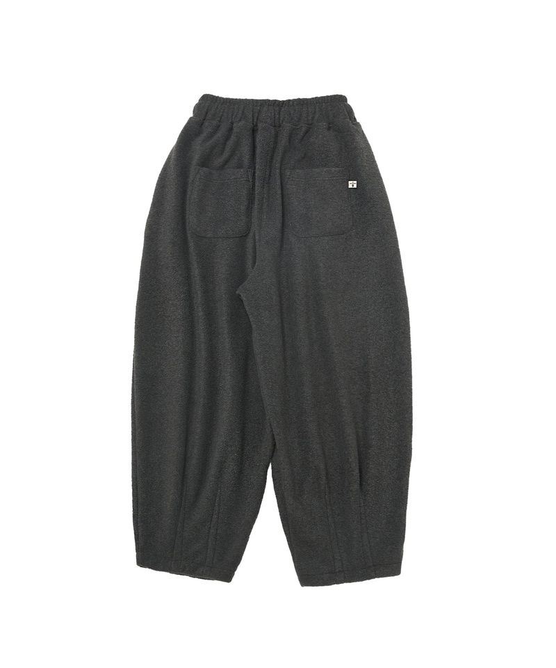 WARM-FLEECE BALLOON PANTS (Charcoal)