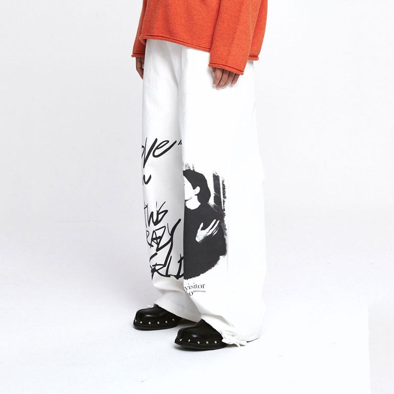 KISS-mono Jogger pants [2 Color]