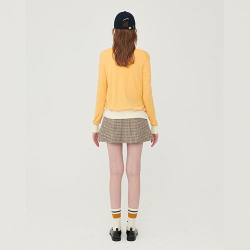 EMMA CHECK SKIRT