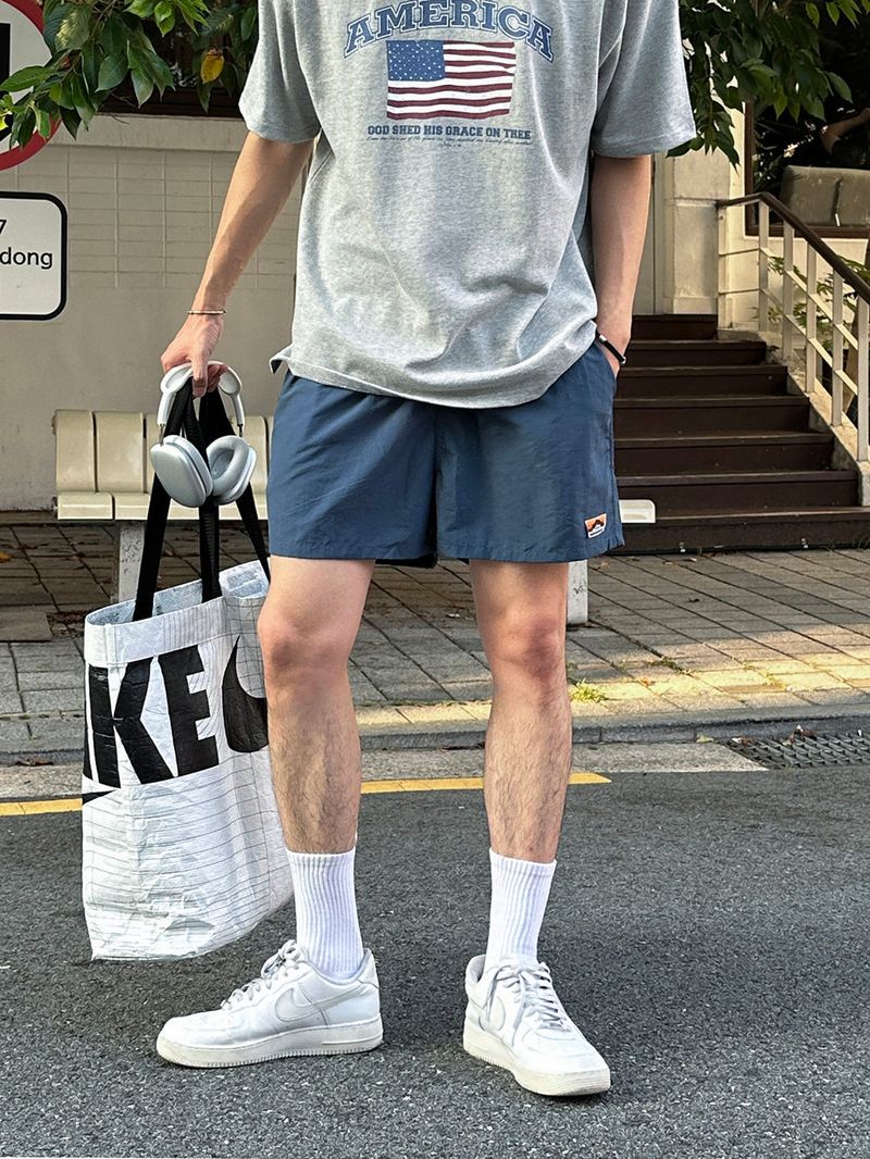 lemenne（ルメンヌ）の「[1+1] LMN Air Cool Lightweight Nylon Banding Shorts (10 colors)（Pants）」