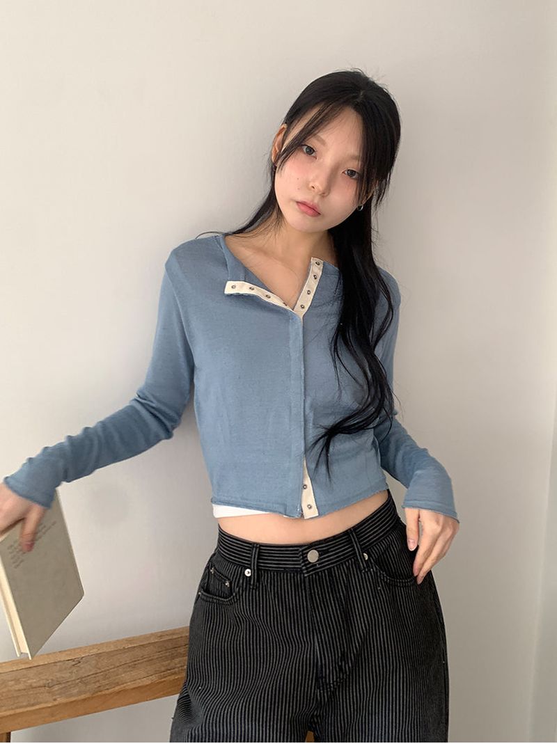 JAZZ THE ORDER(ジャズ ザ オーダー)の「KOSI MODAL SNAP CARDIGAN (5C)(Tops)」