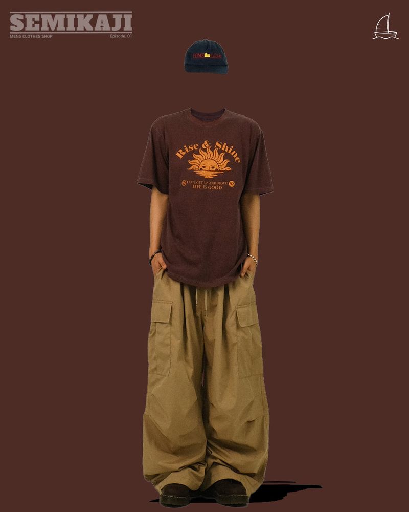 HO Nylon Banding Cargo Pants