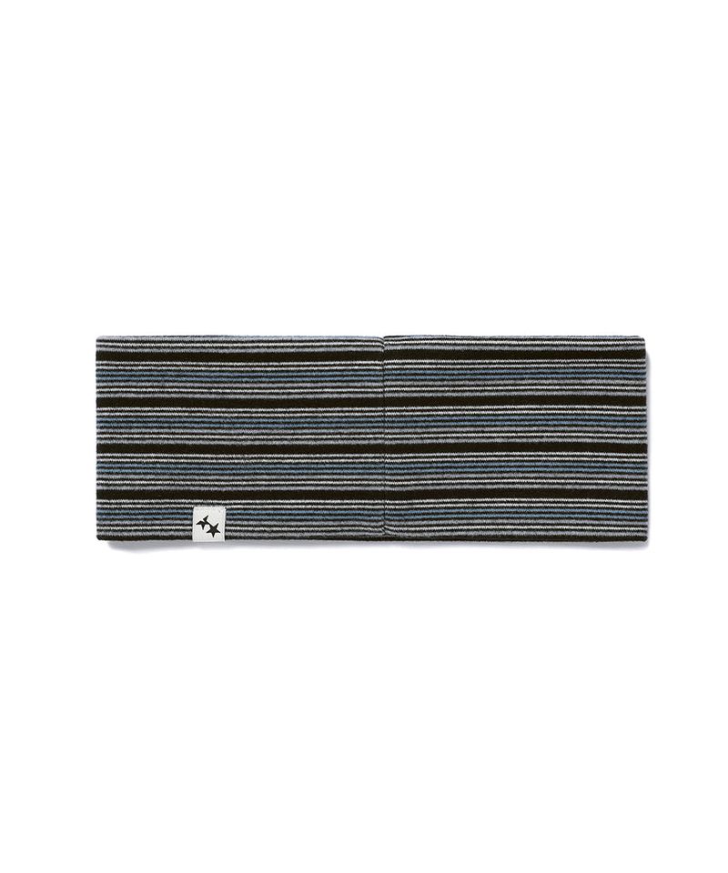 MULTI STRIPED BUTTON HAIR BAND GREY(CV2GFFAB70A)