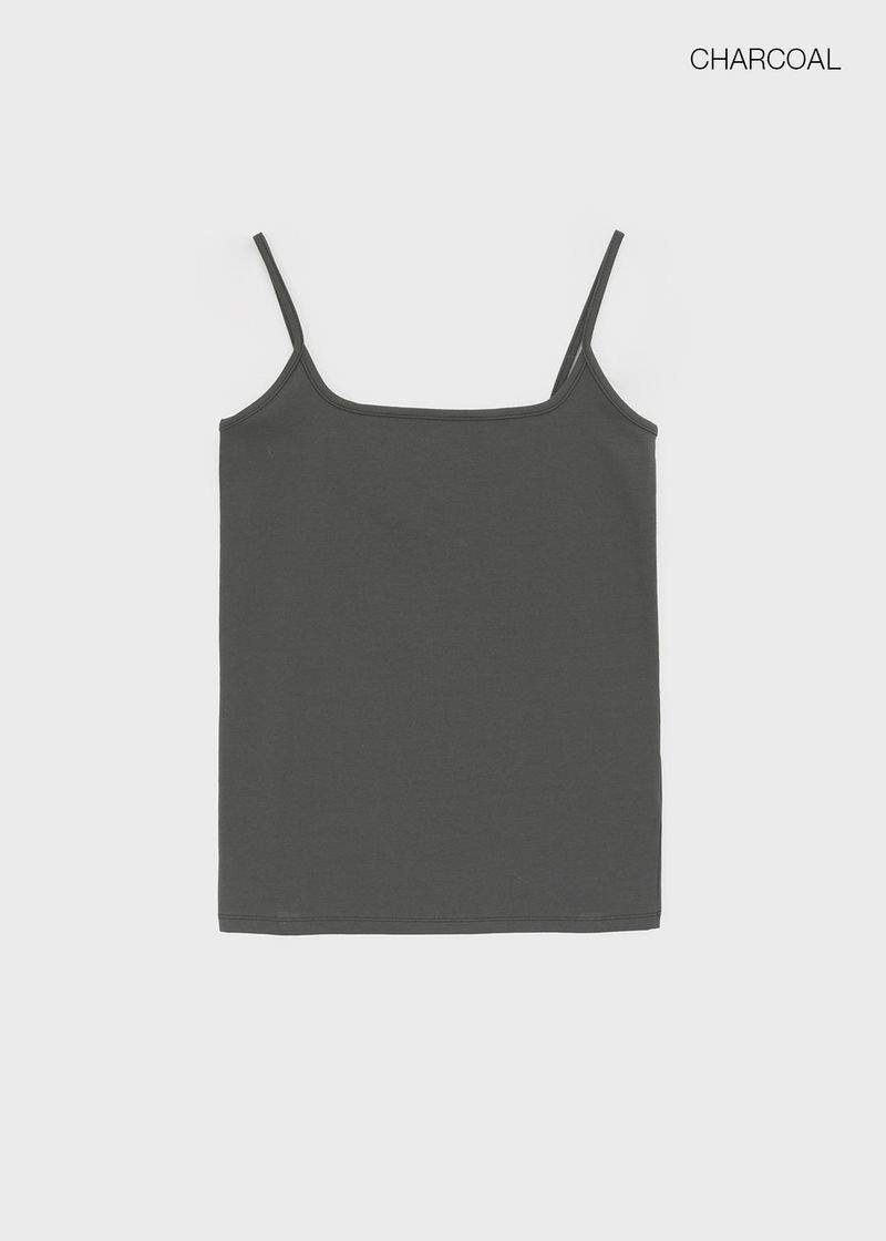 [MADE] Base Cotton Strap Sleeveless Top