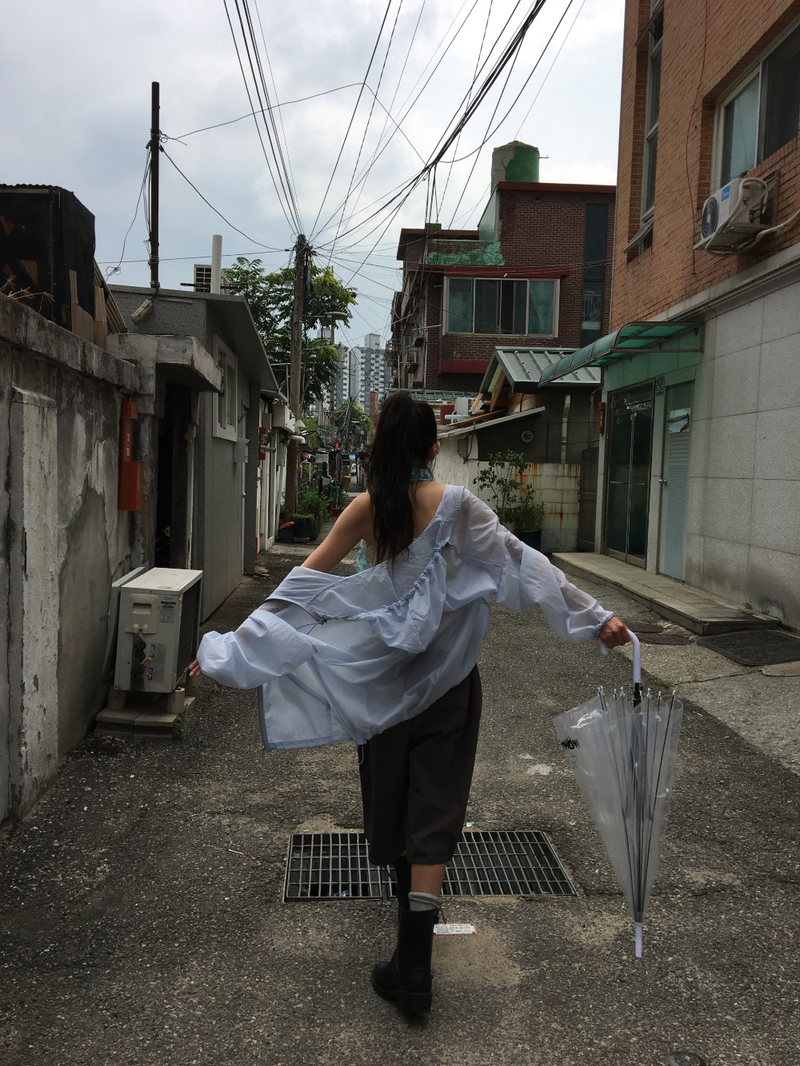 Kine Shirred Bermuda Pants (3color)