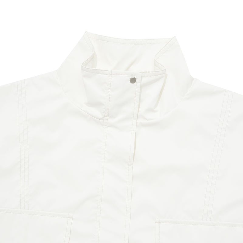 COLLECTION SOFT VELVET WOVEN JUMPER [WHITE]