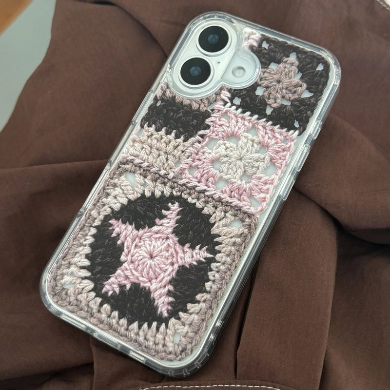 MOTIFS HARD JELL CASE _ F _ PINK