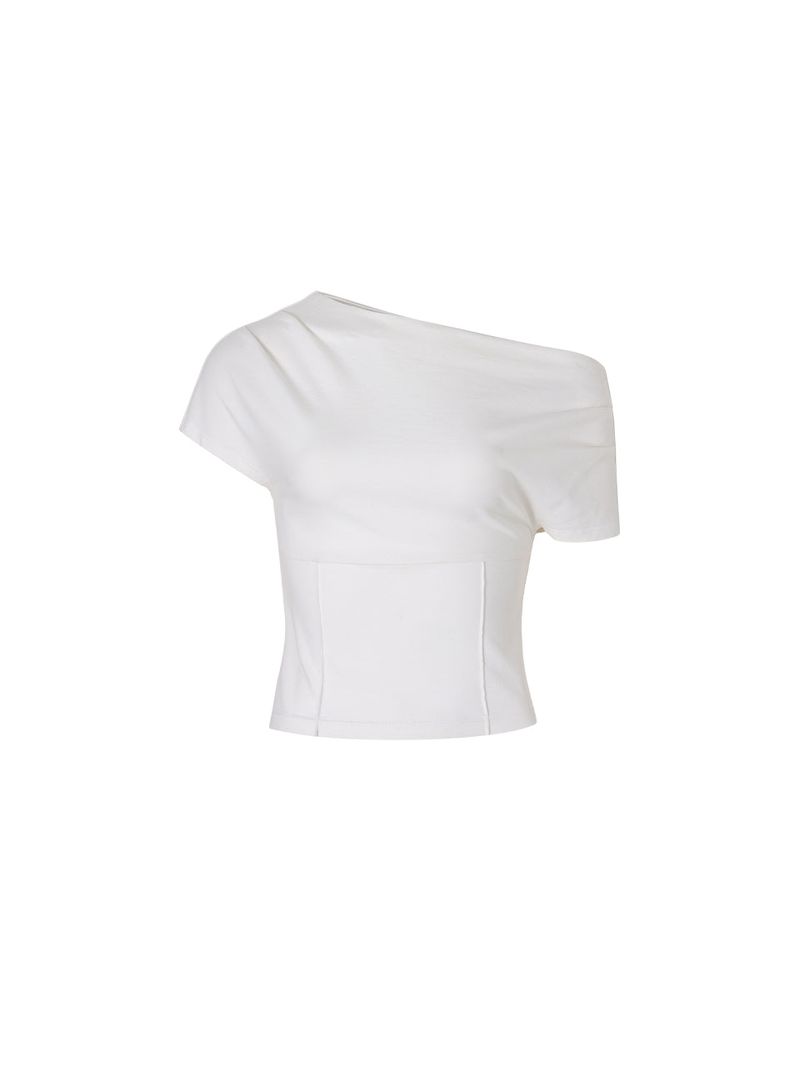 Drape t-shirt (Ivory)
