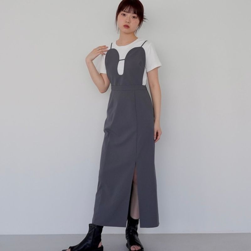 Uenui（ウニュイ）の「corset one-piece（Dresses）」