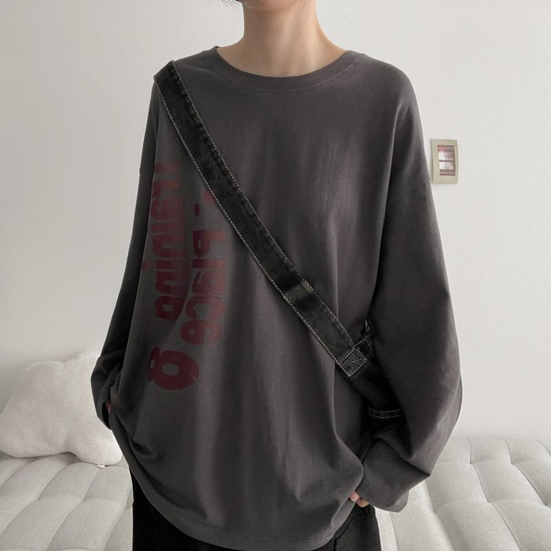 hijjoo（ハイチュー）の「Ray Lettering Long Sleeve T-shirt (3 colors) H&L（Tops）」