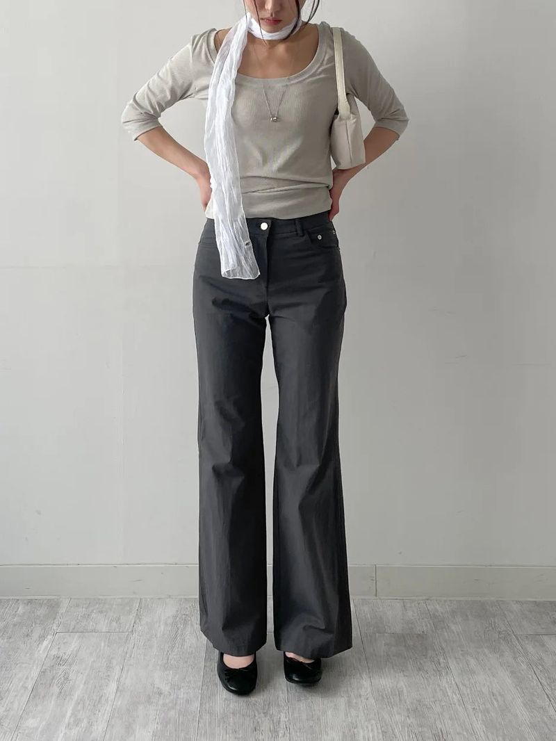 Diane Wrinkle Long Scarf