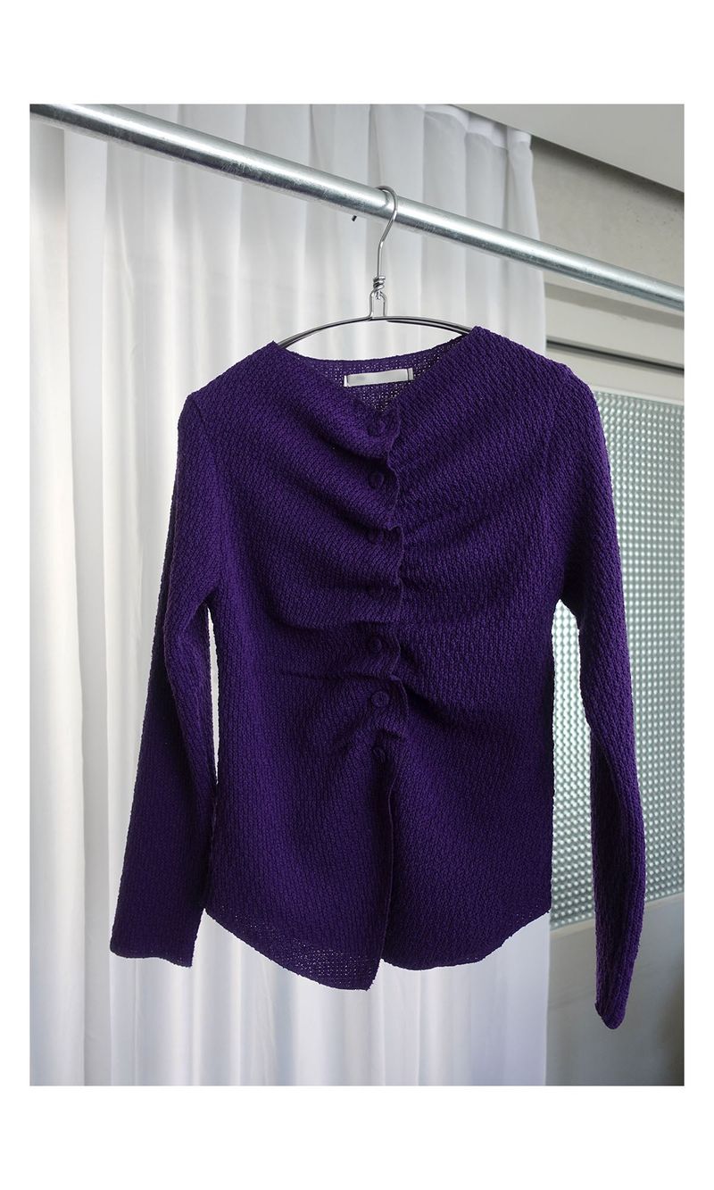 perfume knit cardigan (2C)
