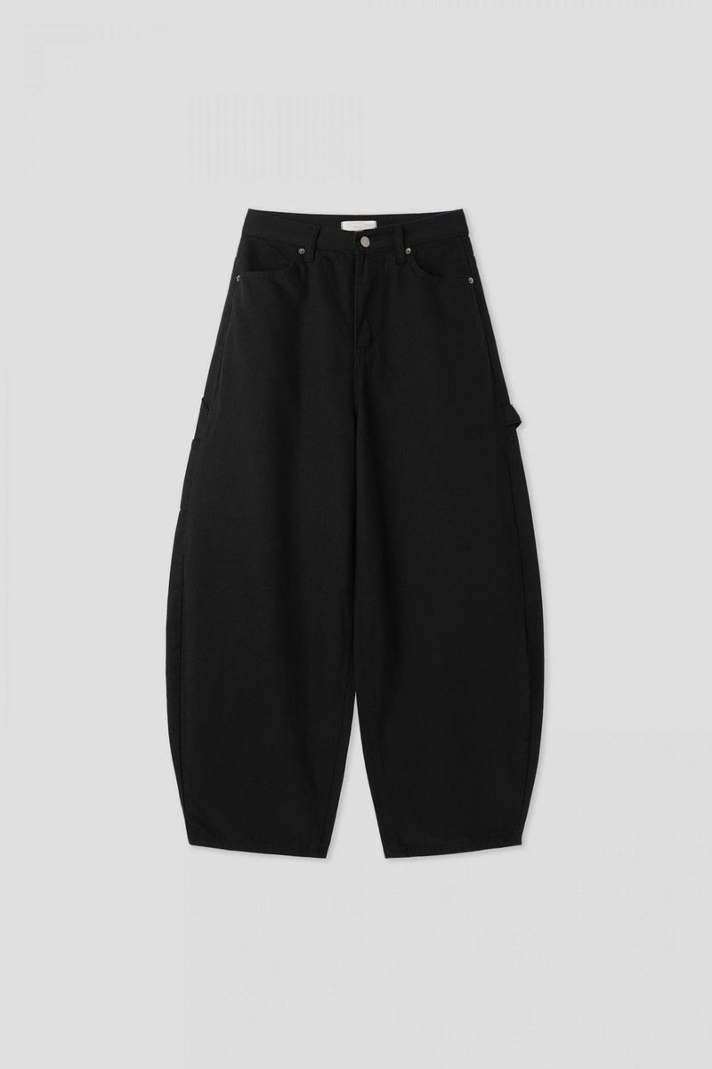 Lovey Heart Cargo Wide Pants (3c)