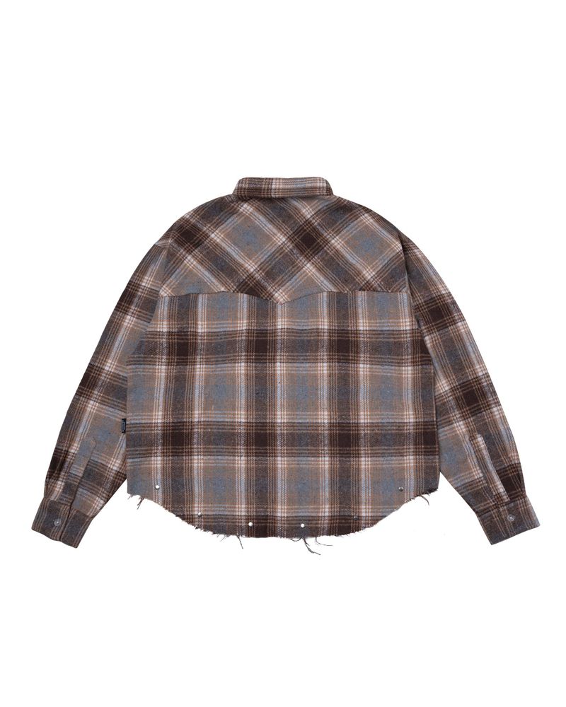 DC x The Rolling Stones Western Rivet Flannel Brown