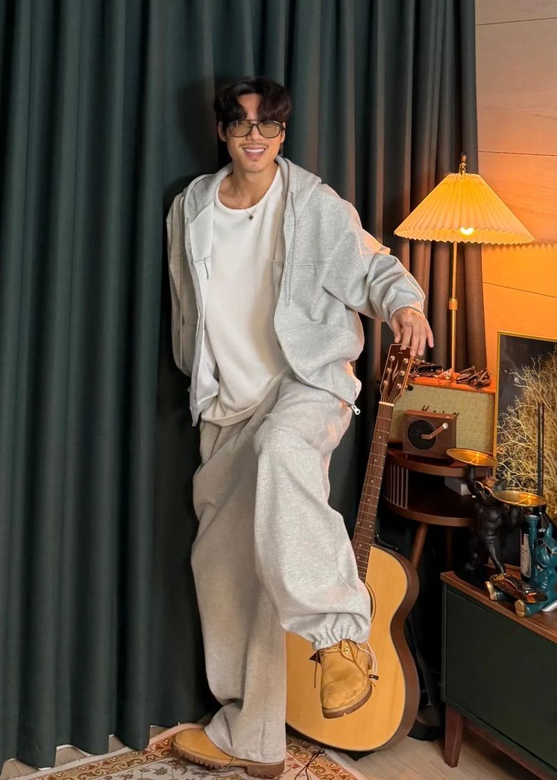 virstyle（ビルスタイル）の「ホーリー ワッフル スウェットパンツ 2カラー（パンツ）」