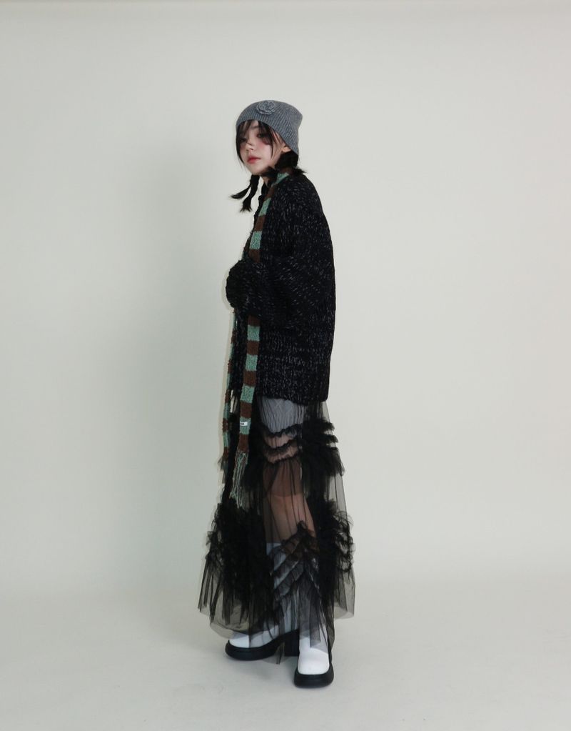 Boehm Boksarthy high neck two-way cardigan (outer)
