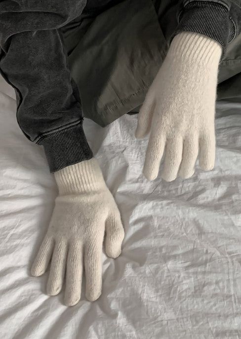 [WOOL80%] Wool Touch Gloves