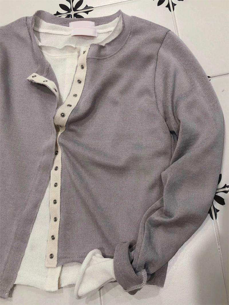 KOSI MODAL SNAP CARDIGAN (5C)