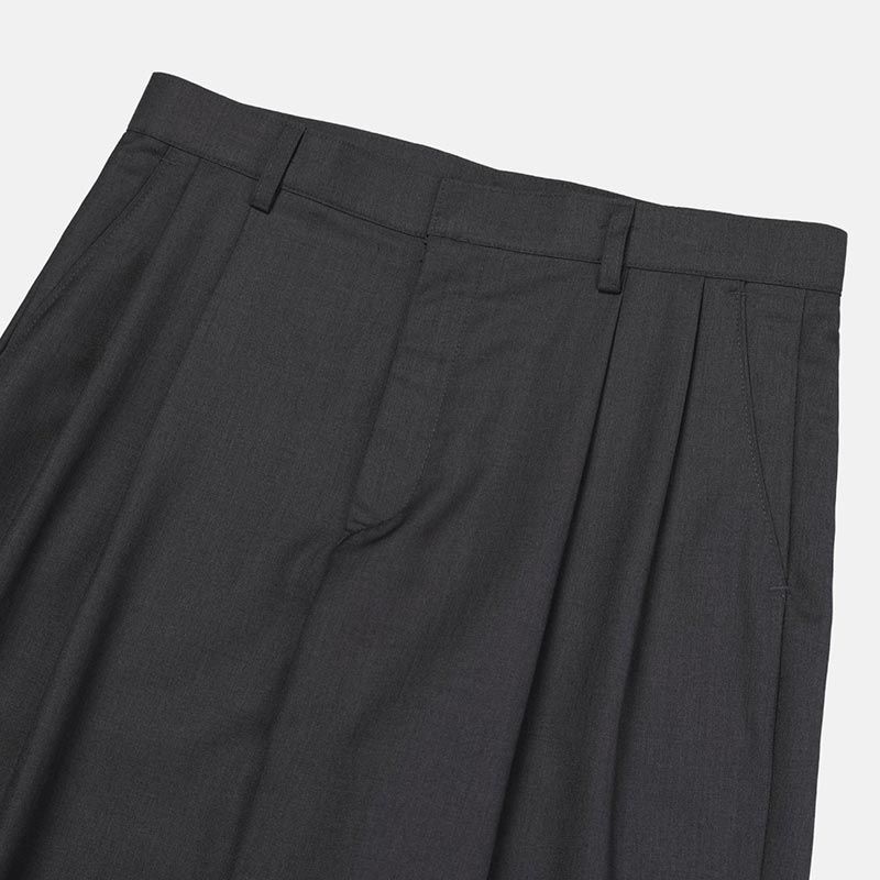 ASCLO TR Two Tuck Wide Slacks (3color)