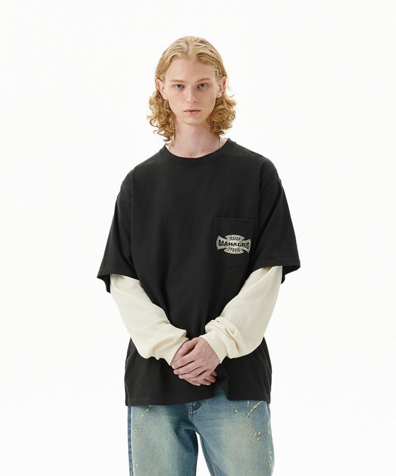 CROSS LOGO THERMAL LS TEE