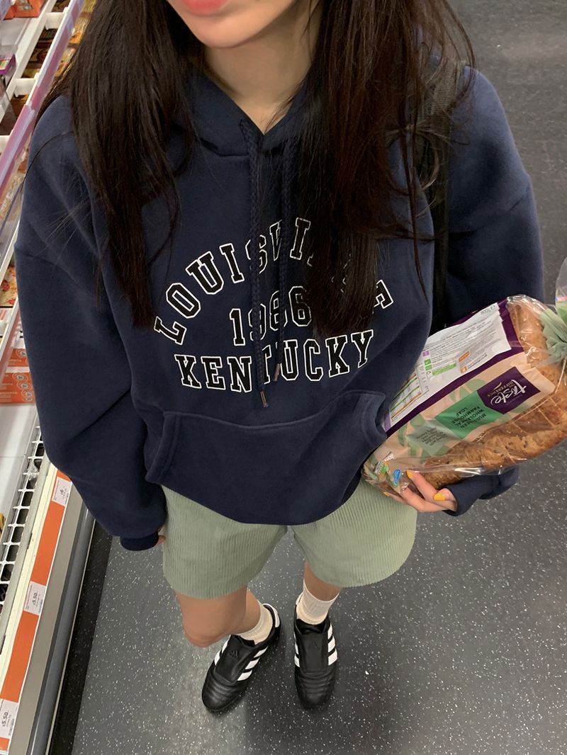 [Fluff wool] Kentucky hoodie