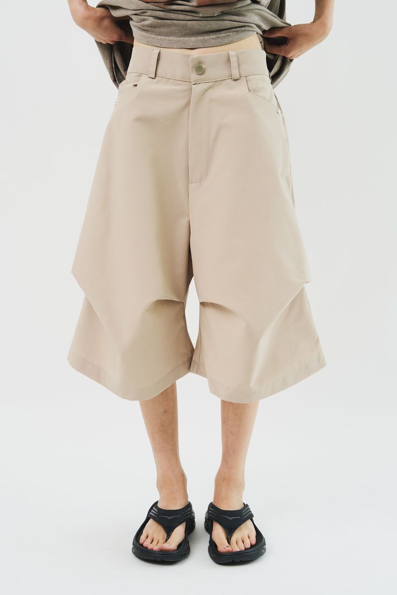 Pole Nylon Bermuda Pants (3color)